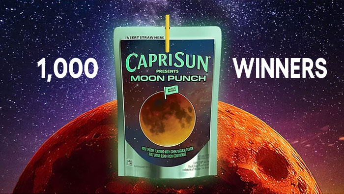 Capri Sun Moon Punch Sweepstakes (1,000 Winners)