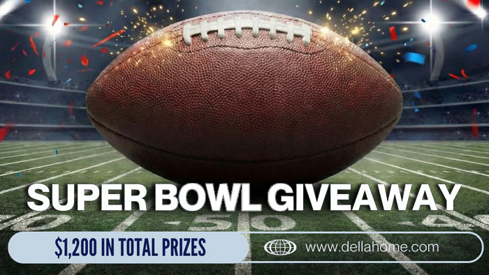 DELLA Home Super Bowl Giveaway