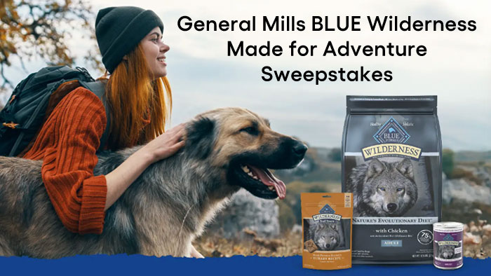 General Mills BLUE Wilderness Made for Adventure, Powered by Protein Sweepstakes
