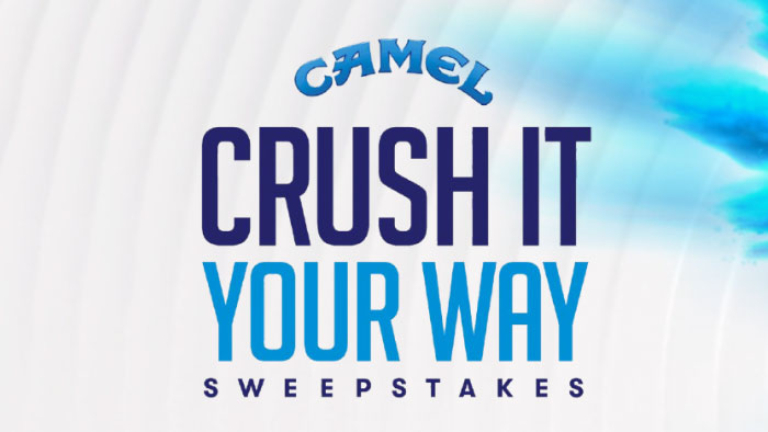 Camel Crush It Your Way Instant Win Game & Sweepstakes (3,181 Prizes)