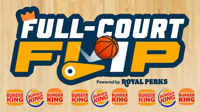 Burger King Full-Court Flip Instant Win Game