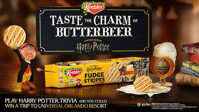 Keebler Butterbeer Instant Win Game
