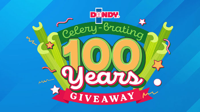 Duda Farm Fresh Foods Celery-brating 100 Years Giveaway (100 Winners)