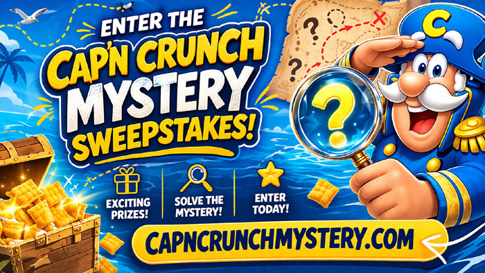 Cap’n Crunch Find the Cap’n Sweepstakes