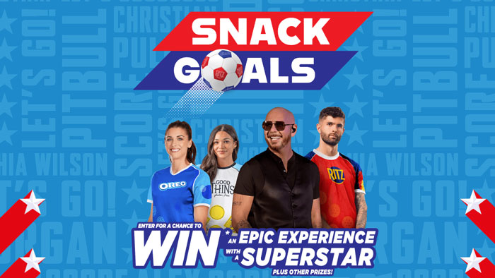 Nabisco Score Snack Goals Instant Win Game & Sweepstakes