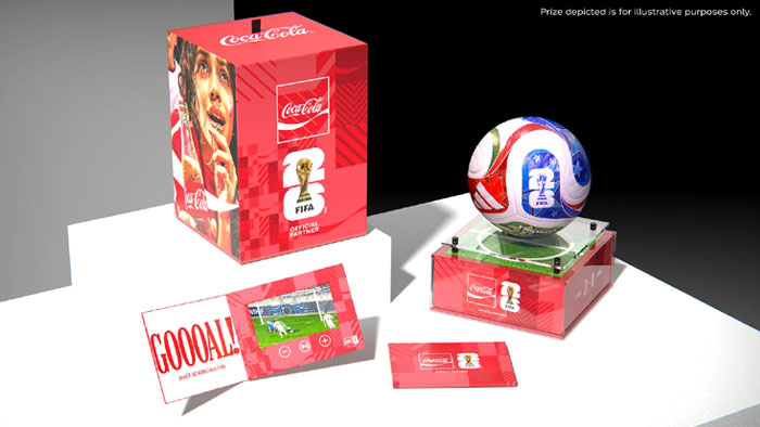 Coca‑Cola and Official Match Ball of the FIFA World Cup 26 Sweepstakes