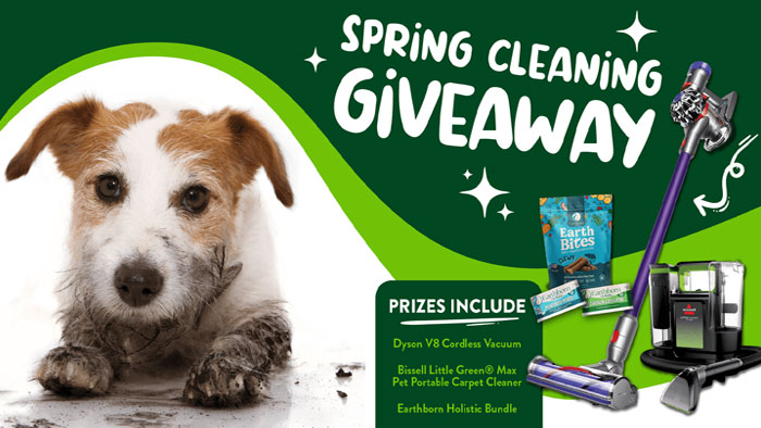 Earthborn Holistic Pet Food's Spring Clean Giveaway