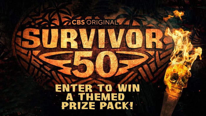 CBS Survivor 50 Sweepstakes - Win a Trip to Denarau Island, Fiji