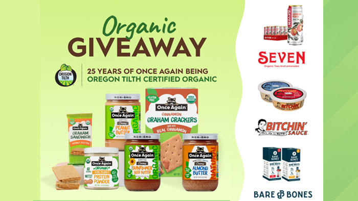 Once Again Nut Butter Organic Giveaway (25 Winners)