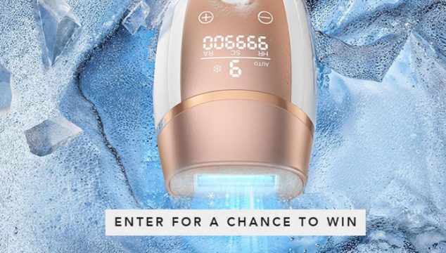 Enter for your chance to win a Deplite IPL Hair Removal Device. The Deplite IPL Hair Removal Device is an at-home, handheld gadget designed to reduce unwanted body and facial hair using Intense Pulsed Light (IPL) technology. It features built-in ice-cooling systems to minimize discomfort and 9 adjustable energy levels to target hair follicles directly.