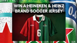 Heineken Heinz Soccer Jersey Instant Win Game & Sweepstakes (100 Prizes)