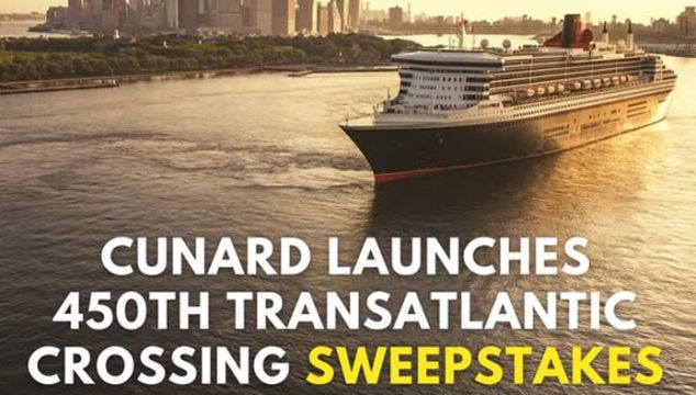 Cunard's Queen Mary 2 Transatlantic Crossing Sweepstakes