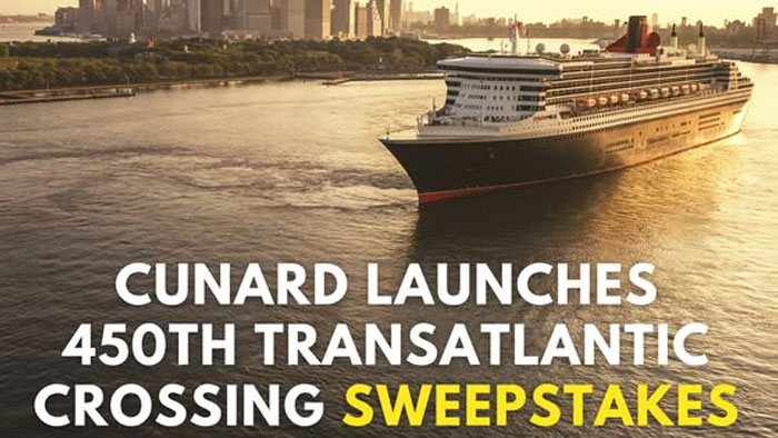 Cunard's Queen Mary 2 Transatlantic Crossing Sweepstakes