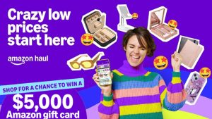 Amazon Haul $5,000 Sweepstakes