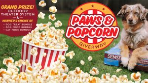 Wholesomes Paws & Popcorn Backyard Theater Giveaway