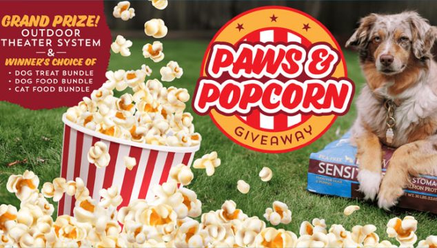 Wholesomes Paws & Popcorn Backyard Theater Giveaway