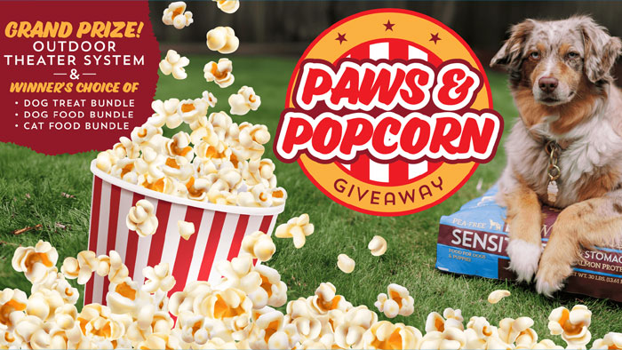 Wholesomes Paws & Popcorn Backyard Theater Giveaway
