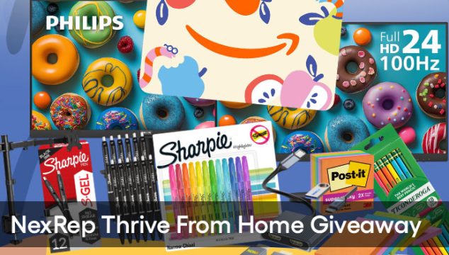 NexRep Thrive From Home Giveaway
