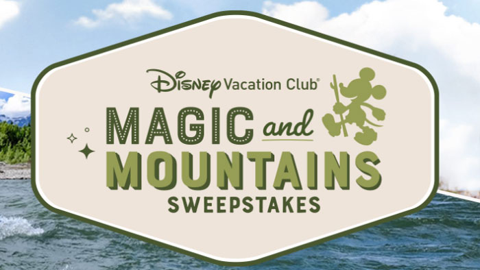 Disney Vacation Club Magic and Mountains Sweepstakes