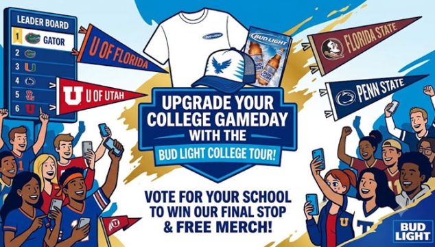 Bud Light X College Upgrade Your Game Day Instant Win Game (2,000 Prizes)