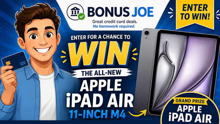 Bonus Joe Apple iPad Air 11 Giveaway