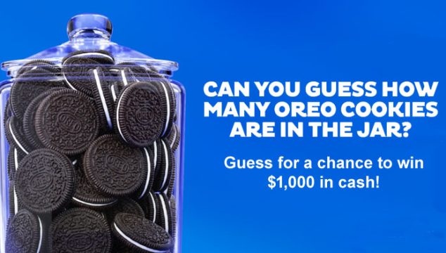 OREO Guess How Many Cookie Jar Sweepstakes
