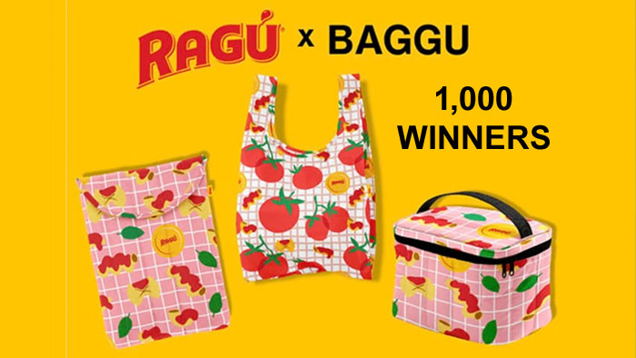 RAGU x BAGGU 2.0 Sweepstakes (1,000 Winners)