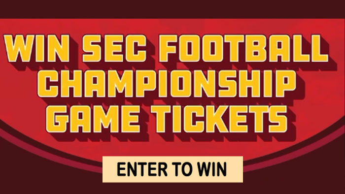 Pizza Inn SEC Championship Game Sweepstakes