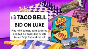 Taco Bell Bid on Luxe Game