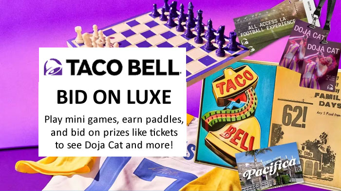 Taco Bell Bid on Luxe Game