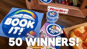 Little Free Library Pizza Hut & Book It! Sweepstakes (50 Winners)