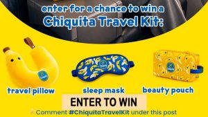 Chiquita September Travel Kit Giveaway (400 Winners)