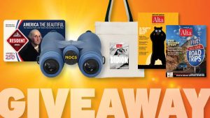 Alta Journal's The Great Outdoors Giveaway (Five Winners)