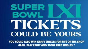 Kraft The Single Greatest Cheeseburger Call Sweepstakes (Super Bowl Trip and More)