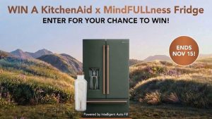KitchenAid x Corkcicle MindFULLness Fridge Sweepstakes