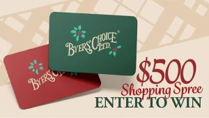 Byers' Choice $500 Shopping Spree Giveaway