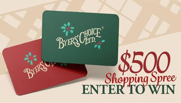 Byers' Choice $500 Shopping Spree Giveaway
