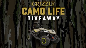 Grizzly Camo Life Instant Win Game & Sweepstakes - $375,000 in Cash and Prizes