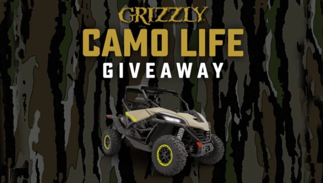 Grizzly Camo Life Instant Win Game & Sweepstakes - $375,000 in Cash and Prizes