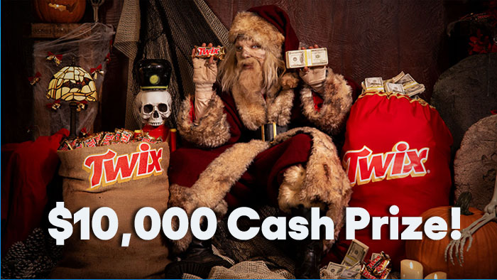 TWIX Hallowmas Rewards Contest - $10,000 Grand Prize!