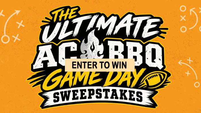 The Ultimate AC Barbeque Game Day Sweepstakes